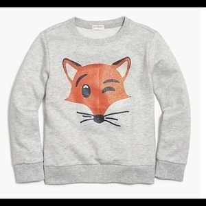 Crewcuts Glitter Fox Sweatshirt